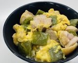 サボテンで栄養アップ！親子丼作り方5写真