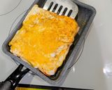 朝食☆ホットサンド(エッグ＆チーズ)作り方6写真