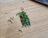 長ネギと鶏肉のピリ辛和え作り方5写真