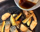 さばとナスの甘酢照り焼き作り方6写真