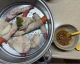 彩色野菜の 豚巻き蒸し作り方4写真