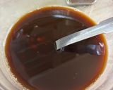 ゆで小豆とビターなコーヒーゼリー♪作り方3写真