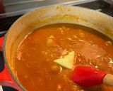 ルクルーゼで、簡単バターチキンカレー作り方16写真