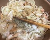 ツナとほうれん草のクリームパスタ作り方5写真