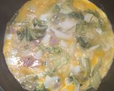 ベーコン & 白菜の卵とじ小丼ぶり作り方2写真