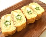お星様オクラとチーズ卵焼き(お弁当)作り方10写真