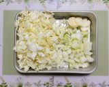 簡単夕飯昼食薩摩芋キャベツミネストローネのスープ作り方3写真