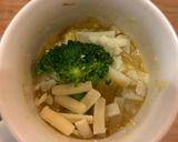 サラダからのマグカップポークカレースープ作り方6写真