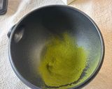 わらび餅入り✨ひんやりトロン💕抹茶ラテ作り方2写真