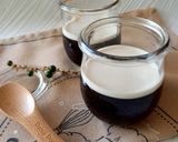 香るドリップコーヒーゼリー!アーモンドミルクがけ作り方4写真