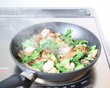 旨味たっぷり【豚と油麦菜のオイスター炒め作り方6写真