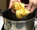 果物とナッツとゴルゴンゾーラのパスタ作り方10写真