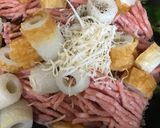 豚ひき肉とココナッツロングオイスター炒め作り方1写真