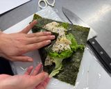 森永乳業提供レシピ　おにぎらず作り方4写真