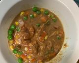 レンジクリーミー生姜焼味オムライス弁当作り方6写真