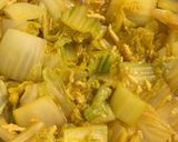 白菜とひき肉のカレー甘酒温サラダ作り方3写真