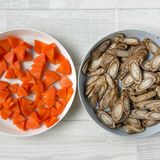材料これだけ♪ごぼう香る炊き込みご飯作り方2写真