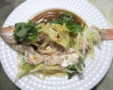 清蒸鮮魚（イトヨリの中華蒸し）作り方6写真