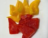 新米と食べる！鶏ささみと秋野菜の甘酢炒め作り方1写真