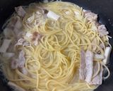 ワンパン☆豚バラのバターしょうゆパスタ作り方3写真