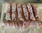 アスパラガスの肉巻きとアスパラ入りポテトサラダ作り方7写真