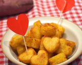 バレンタインに♡さつまいもでハートポテト作り方5写真