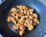 鶏と焼き芋の甘辛炒め作り方4写真