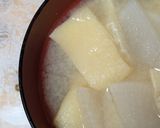 簡単★昼食!大根と油揚げのお味噌汁作り方4写真