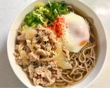 絶品玉ねぎたっぷり♡甘め肉そば〜♡！作り方11写真