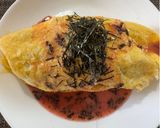 ひじきごはんのたらこソースオムライス作り方5写真