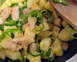 ★油で揚げない★鶏肉とポテトのレモン風味作り方7写真