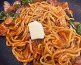 業スー18円太焼きそばでご馳走ナポリタン作り方6写真