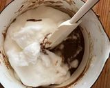 材料4つ スパイスチョコスフレ作り方5写真