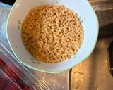 大豆肉のエビチリ作り方1写真