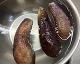 洗い物なし！ポリ袋で湯煎『甘い蒸しナス』作り方6写真