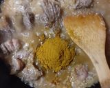 玉ネギ和風ステーキたれ酸味カレー作り方5写真