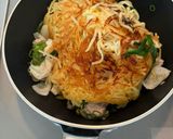 【10分放置】無水フライパンでお焦げ焼きそば作り方5写真