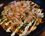 ダイエットに！はんぺんとニラのお好み焼き作り方4写真