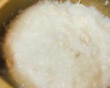 やさしいおかゆ●鶏胸肉と卵白の白いお粥作り方3写真