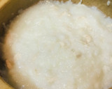 やさしいおかゆ●鶏胸肉と卵白の白いお粥作り方3写真