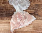 ☆簡単☆旨だし鶏むね肉の梅しそ串焼き作り方3写真