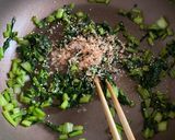 かぶの葉炒め作り方7写真