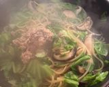 干ししいたけとツナのパスタ作り方5写真