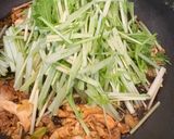 たもぎ茸と水菜のふわとろ卵炒め作り方8写真