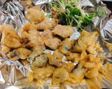 酢醤油（肉まん、鶏天、ホルモン天ぷら）作り方1写真
