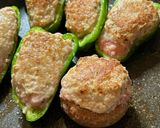 ＊大人気♪ピーマンとしいたけの肉詰め＊作り方3写真