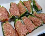 エノキで増々💫ピーマンの肉詰め作り方5写真