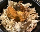 簡単!サバ缶できのこの味噌炊き込みご飯作り方5写真