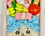 簡単キャラ弁⭐️ちいかわハチワレ作り方9写真