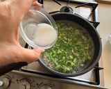 ピーマンとひき肉の中華スープ作り方6写真
